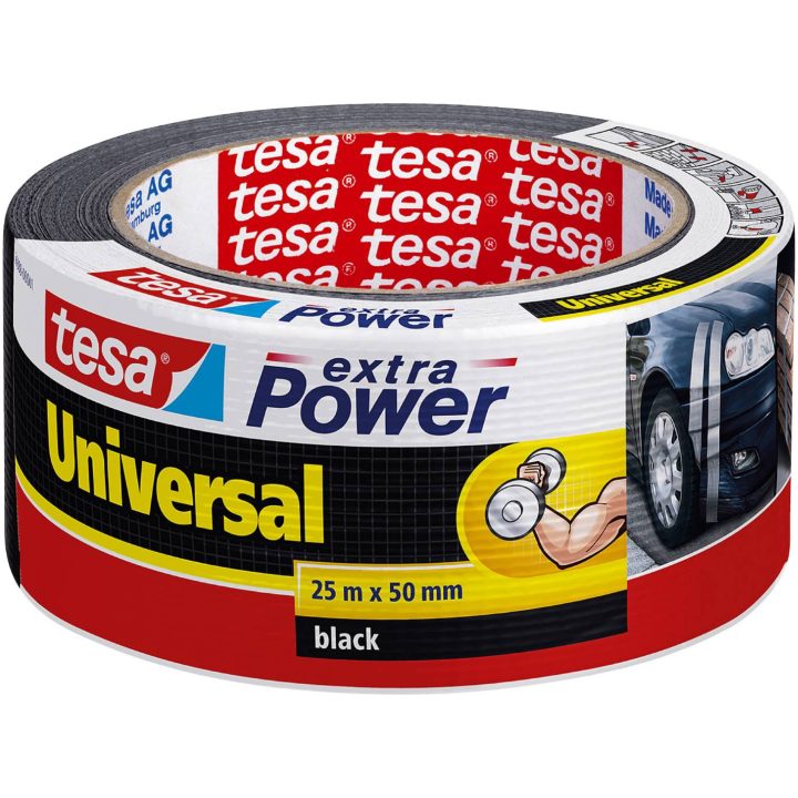 Vävtejp Extra Universal TESA VÄVTEJP 56389 GRÅ 50MMX50M – bild 8