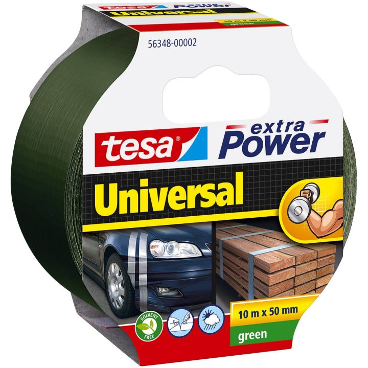 Vävtejp Extra Universal TESA VÄVTEJP 56389 GRÅ 50MMX50M – bild 3