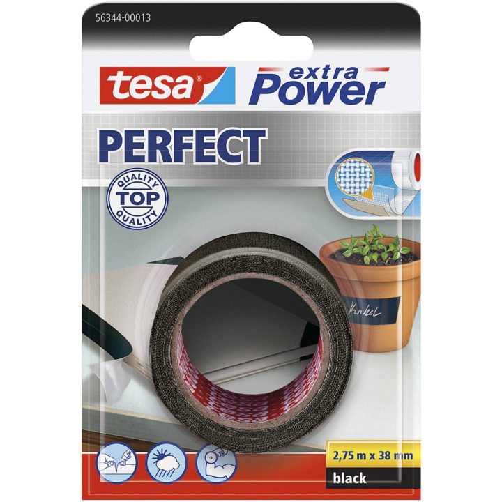 Vävtejp plastbelagd 4651, 56342, 56344 TESA TEJP VÄV 56342 19MMX2,75M SVAR – bild 13
