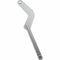 Växelaxel Splined Krom/zinkpläterad DRAG SPECIALTIES