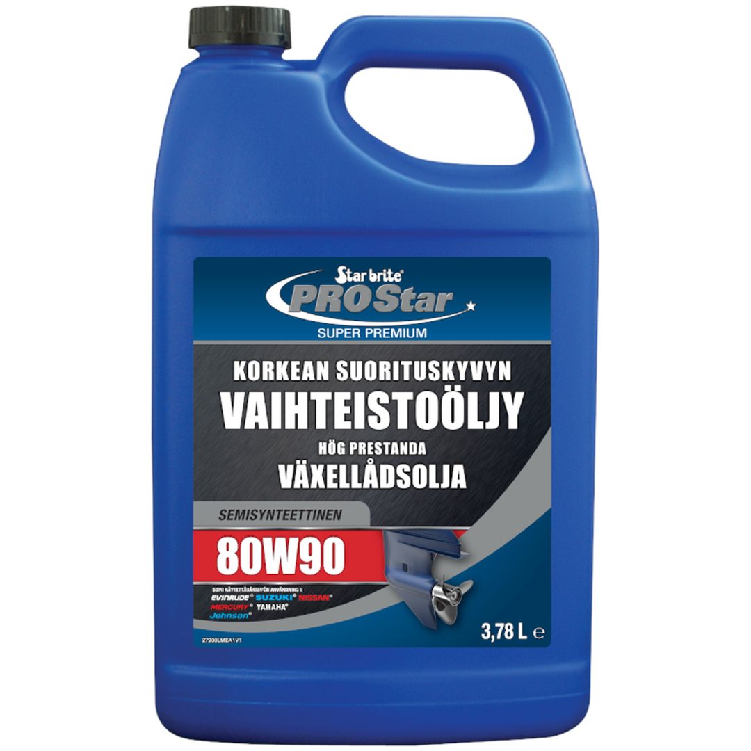 Växelhusolja 80W90 Syntetisk Star brite