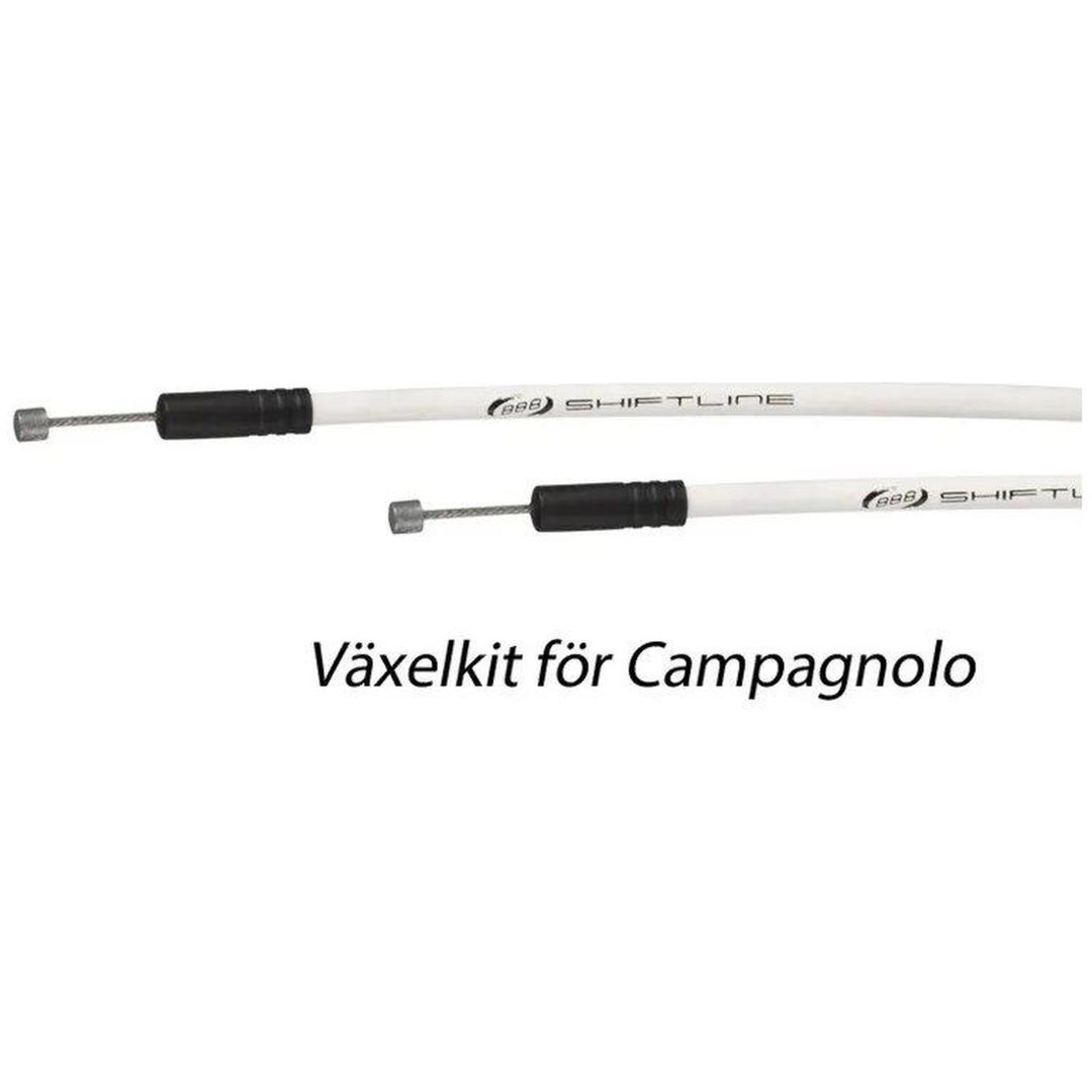 Växelkabelset ShiftLine Vit BBB