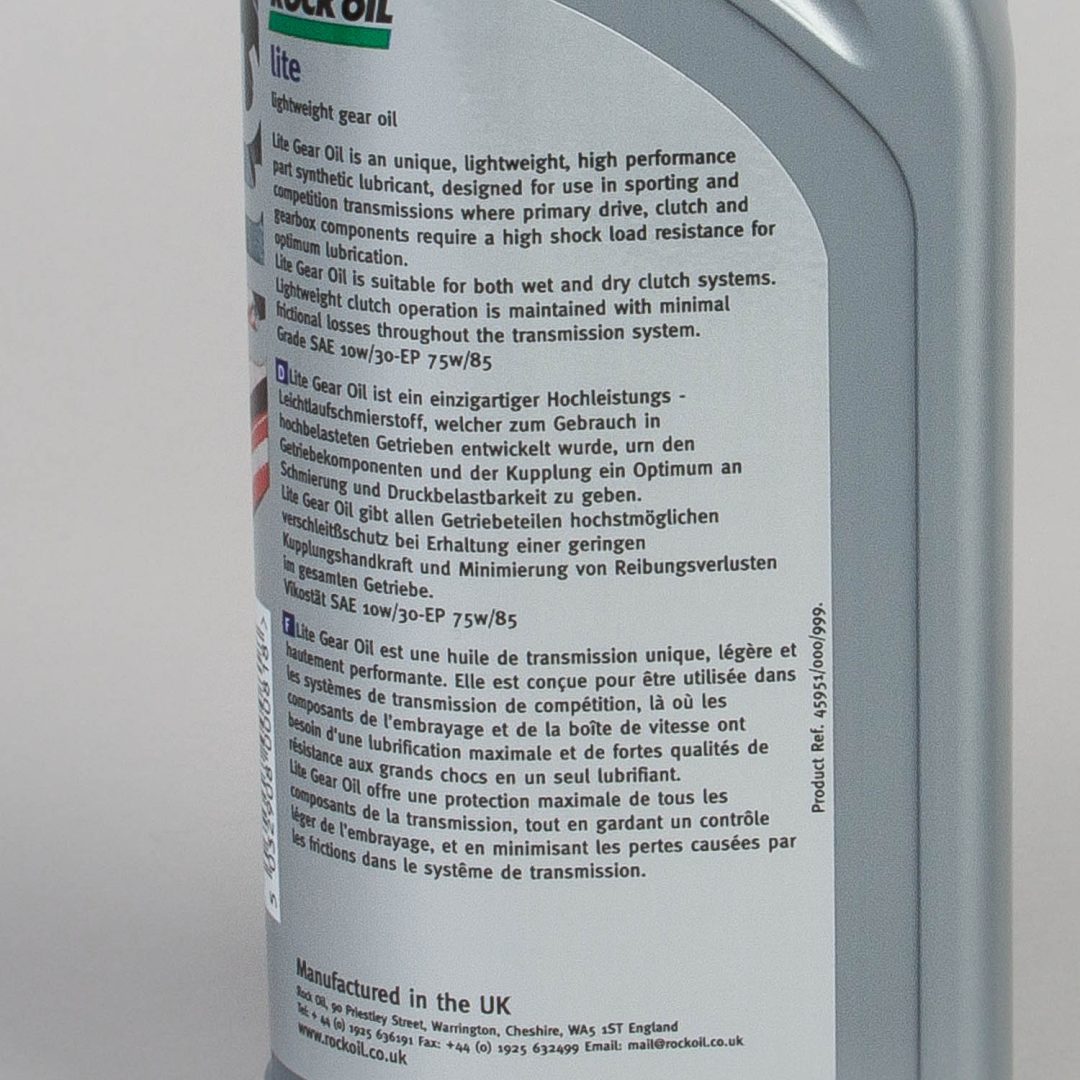 Växellådsolja Universal Delsyntet 1L Rock Oil 1 liter – bild 2