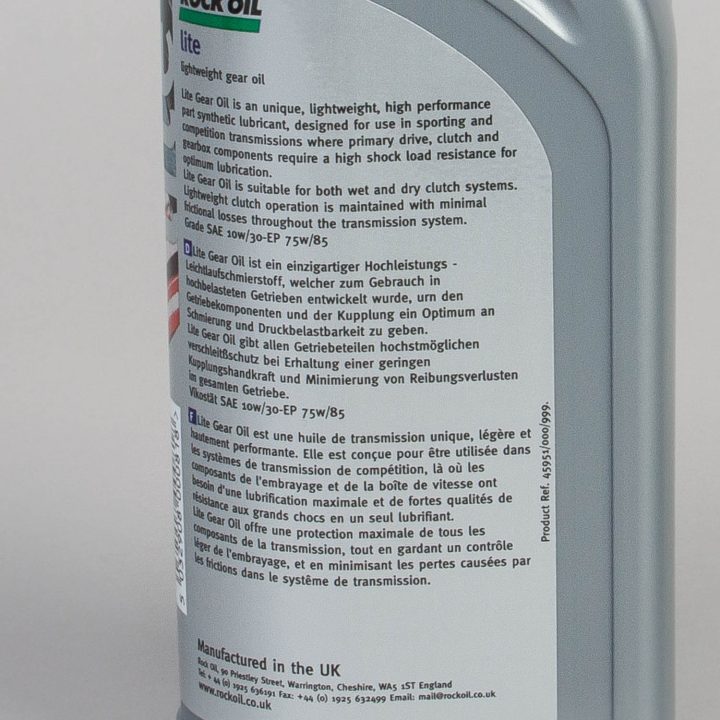 Växellådsolja Universal Delsyntet 1L Rock Oil 1 liter – bild 2