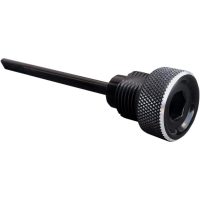 Växellådsoljesticka Knurled Svart Anodiserad Aluminium ACCUTRONIX