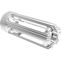 Växelpinne 10-gauge Krom Svart/silver ARLEN NESS