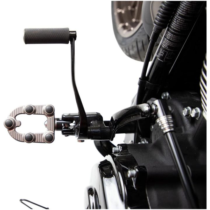 Växelpinne Knurled Svart/titan ARLEN NESS – bild 2