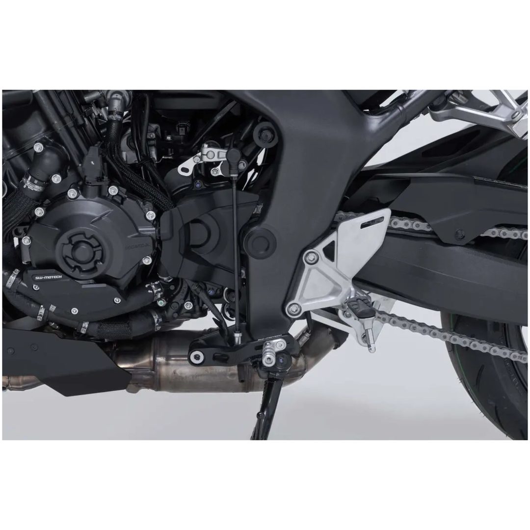 Växelspak Fällbar Rund Aluminium Svart SW-MOTECH – bild 6