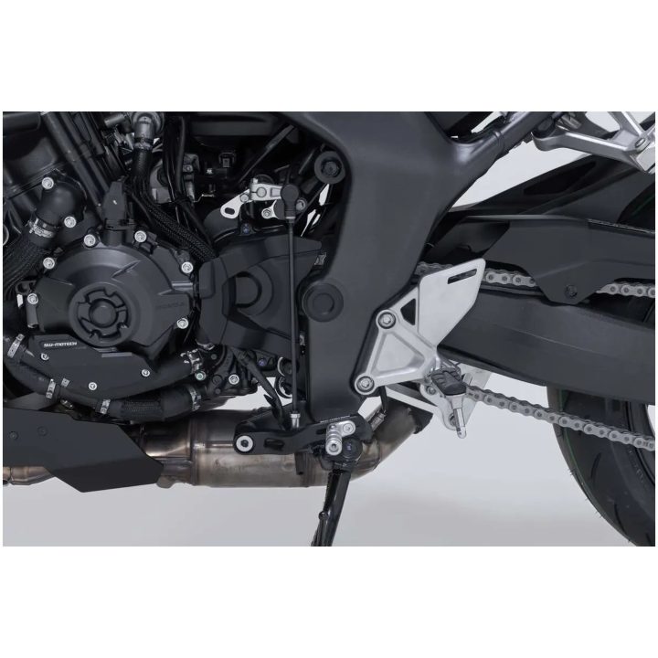 Växelspak Fällbar Rund Aluminium Svart SW-MOTECH – bild 6