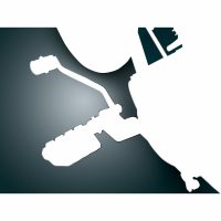 Växelspaksskydd Svart/krom KURYAKYN