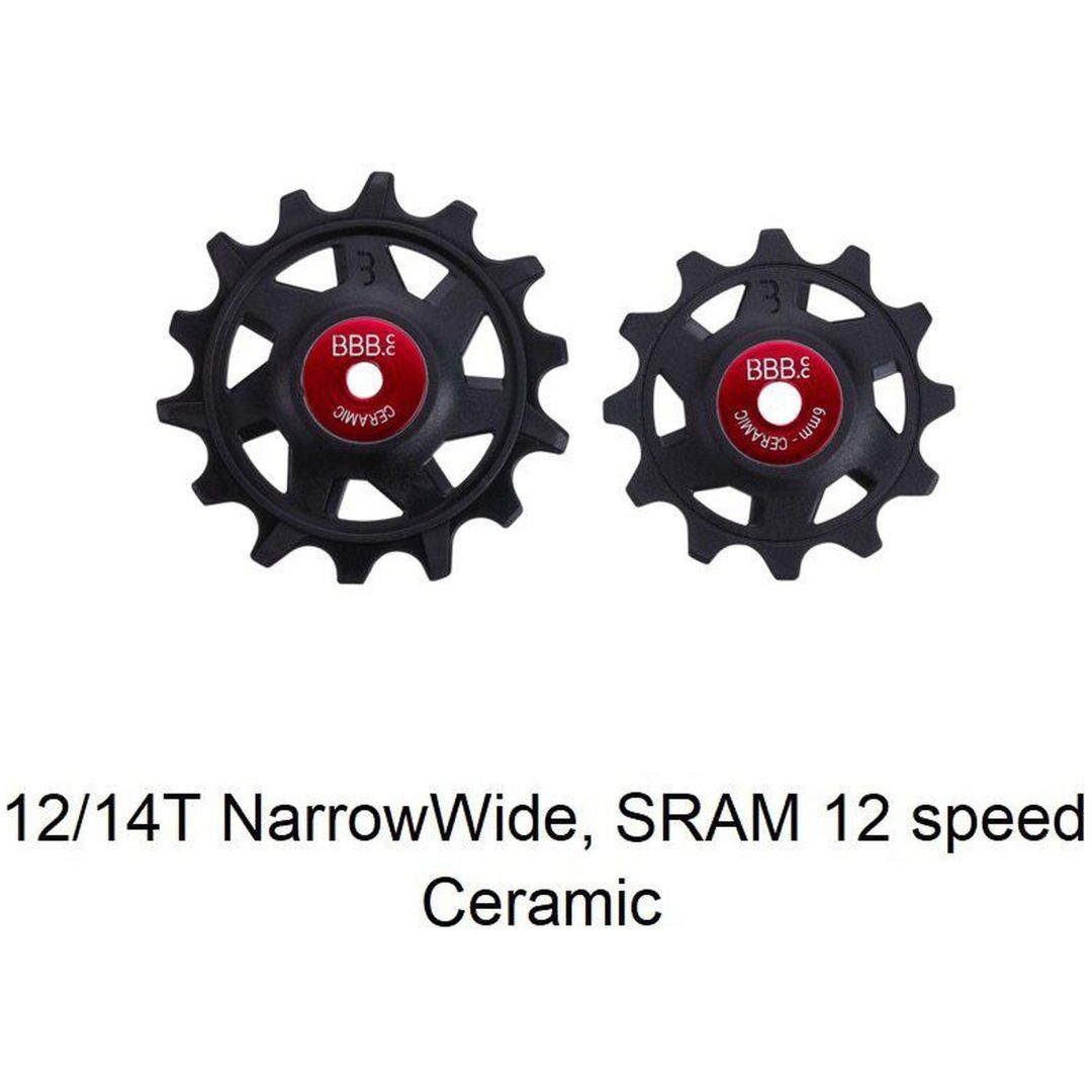 Växeltrissa RollerBoys 12 14T SRAM 12-sp Keramisk BBB