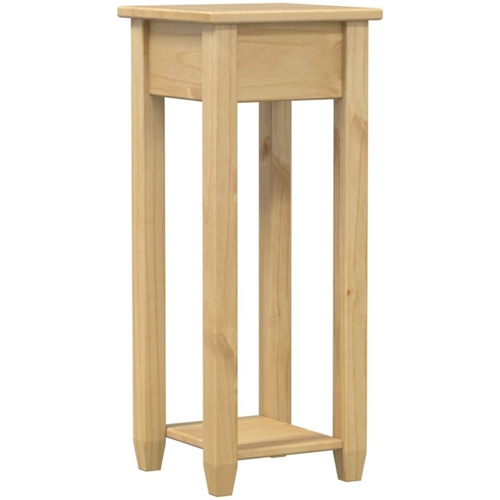 Växtbord Corona 30x30x73 cm massiv furu vidaXL – bild 6