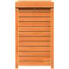 Växtbord med hyllor brun 82,5x50x86,5 cm massiv furu vidaXL – miniatyr 6