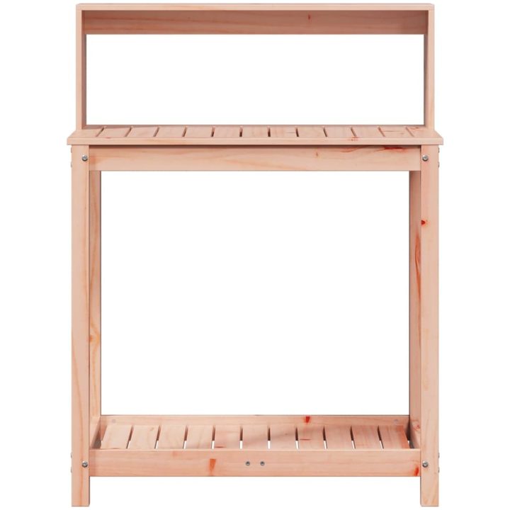 Växtbord med hyllor massivt douglasträ vidaXL 82,5 x 50 x 109,5 cm – bild 5