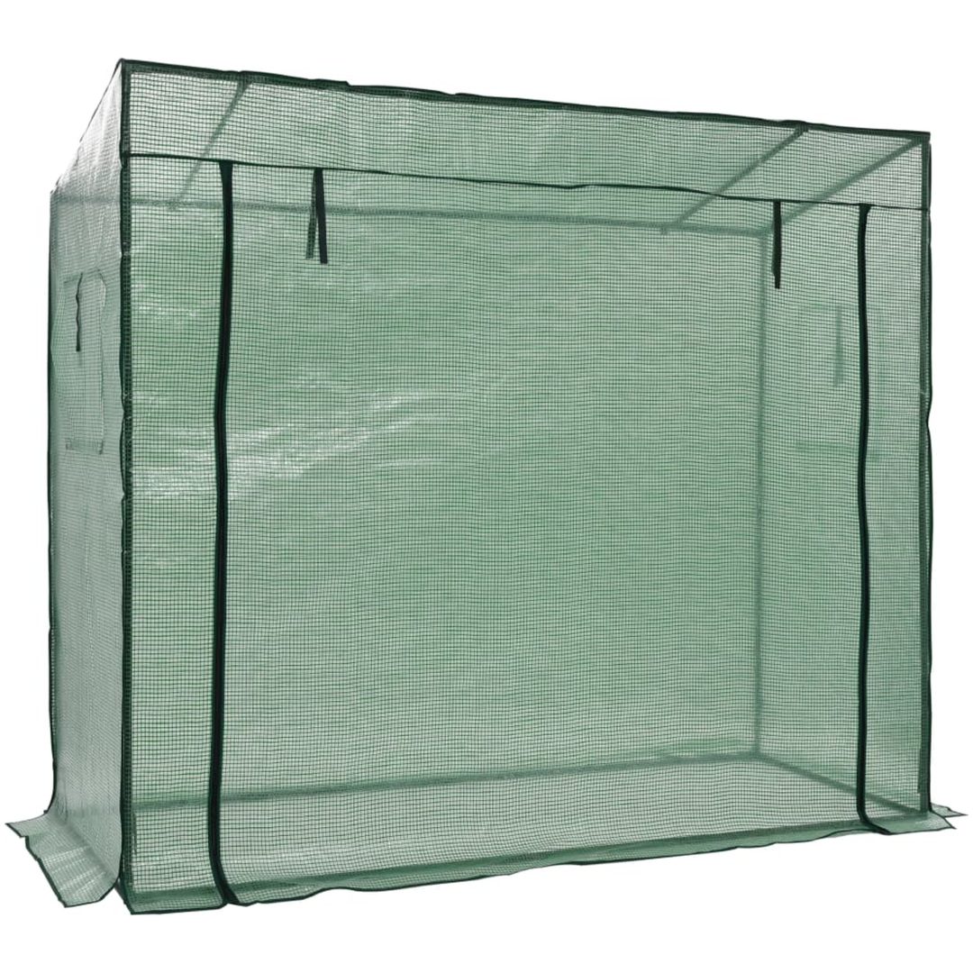 Växthus 200x80x173 cm vidaXL – bild 3
