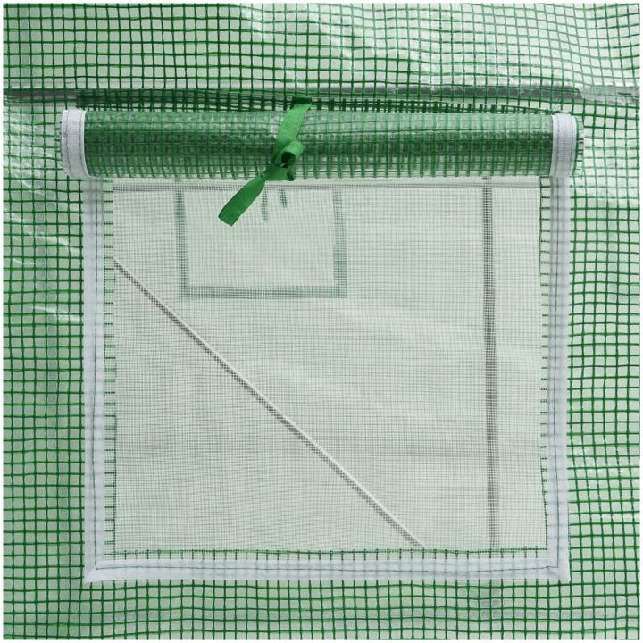 Växthus 24 m² vidaXL 600 x 400 x 200 cm – bild 8
