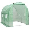 Växthus 4 m² vidaXL 200 x 200 x 200 cm – miniatyr 2