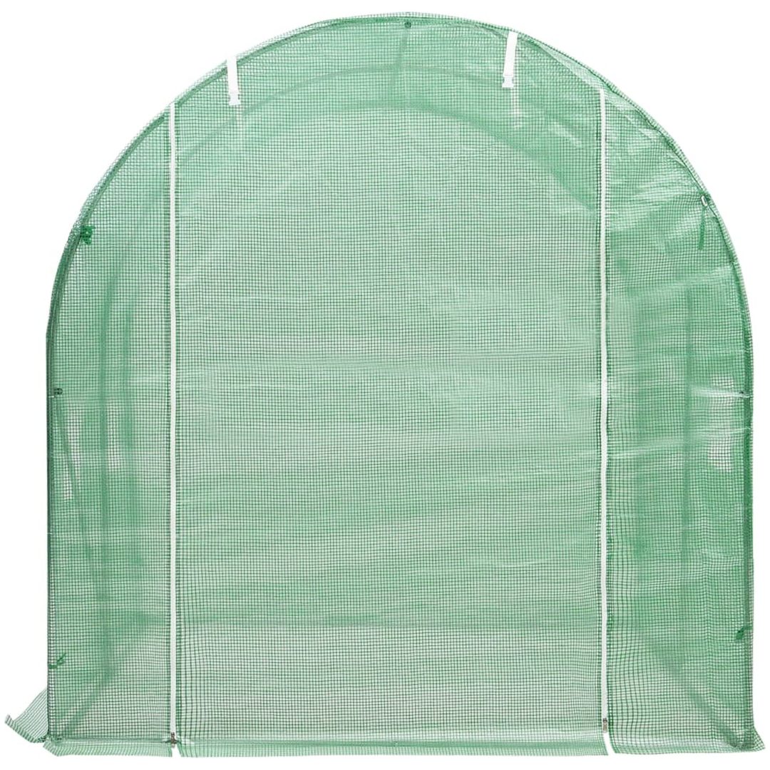 Växthus 4 m² vidaXL 200 x 200 x 200 cm – bild 5
