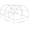 Växthus 6,86 m² vidaXL 343 x 200 x 200 cm – miniatyr 12