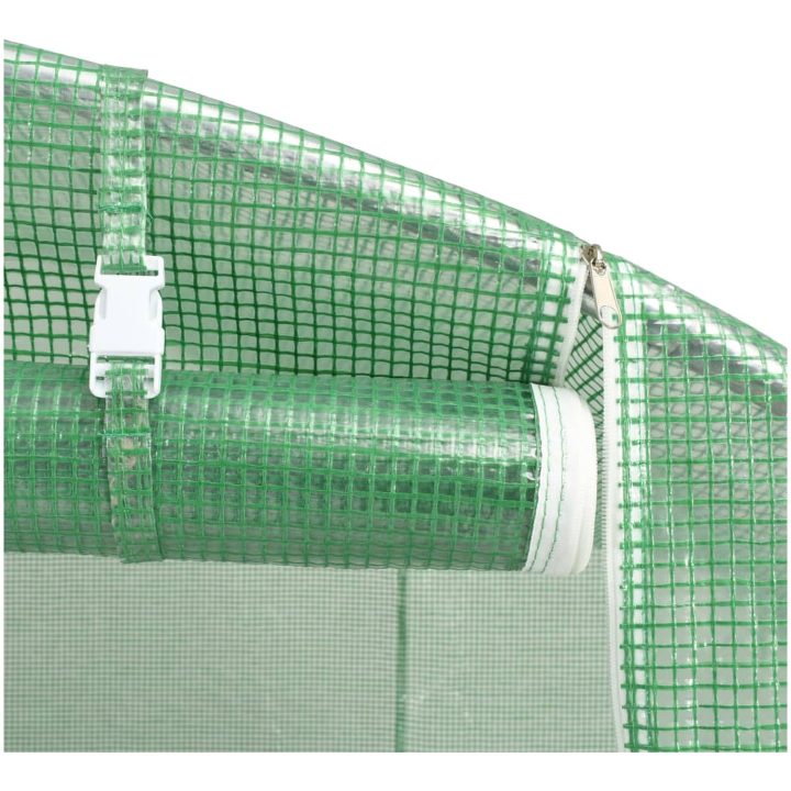 Växthus 6,86 m² vidaXL 343 x 200 x 200 cm – bild 8