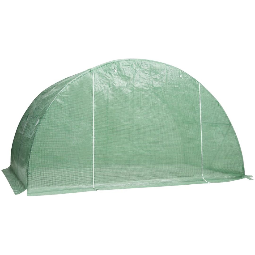 Växthus 8 m² vidaXL 200 x 400 x 200 cm – bild 3