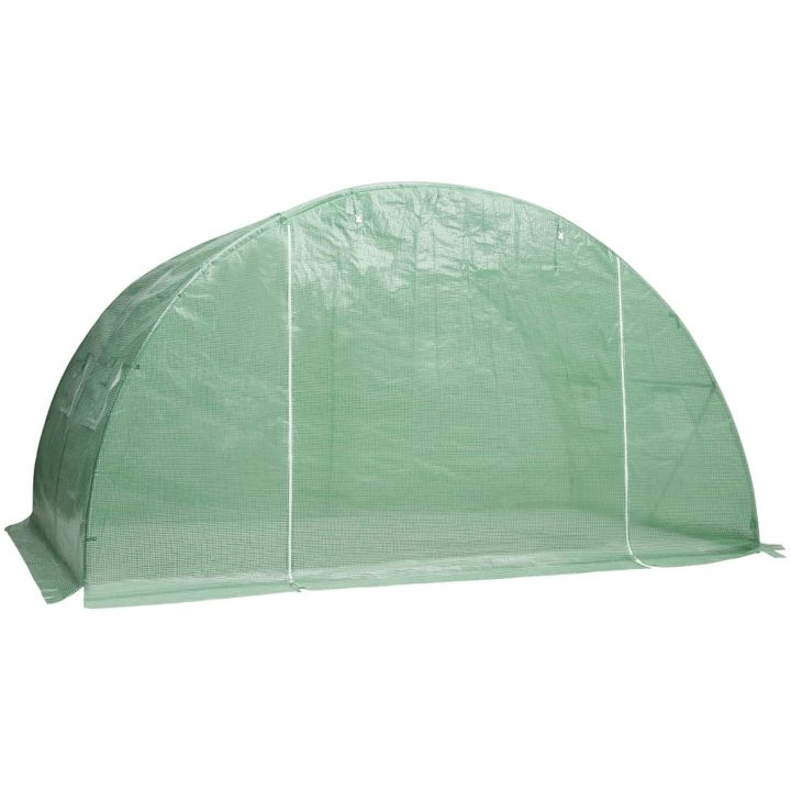 Växthus 8 m² vidaXL 200 x 400 x 200 cm – bild 3