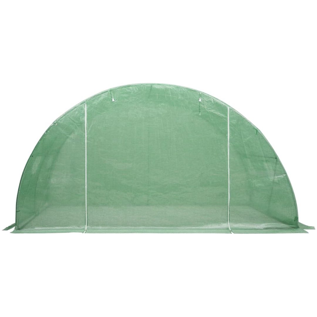 Växthus 8 m² vidaXL 200 x 400 x 200 cm – bild 4