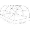 Växthus 9 m² vidaXL 450 x 200 x 200 cm – miniatyr 12