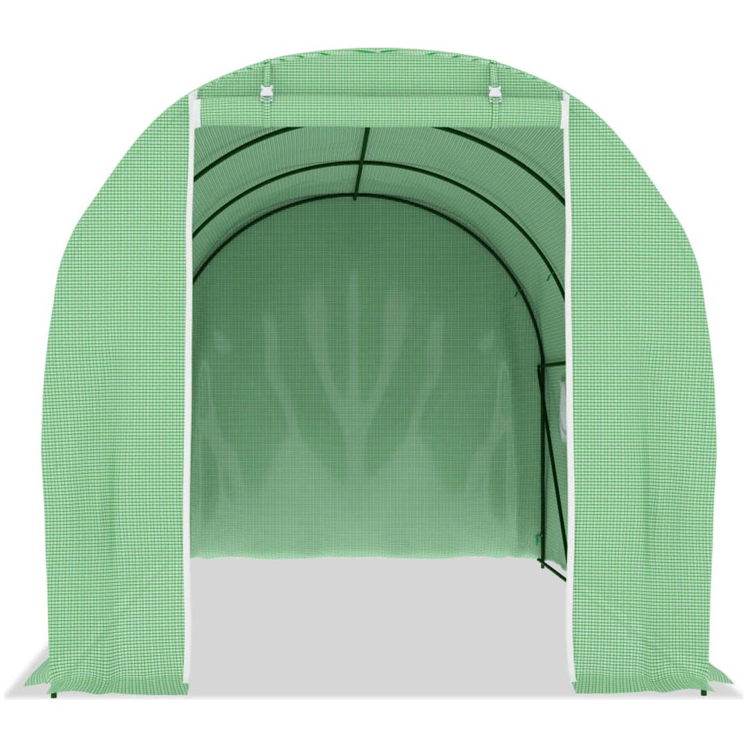 Växthus 9 m² vidaXL 450 x 200 x 200 cm – bild 3