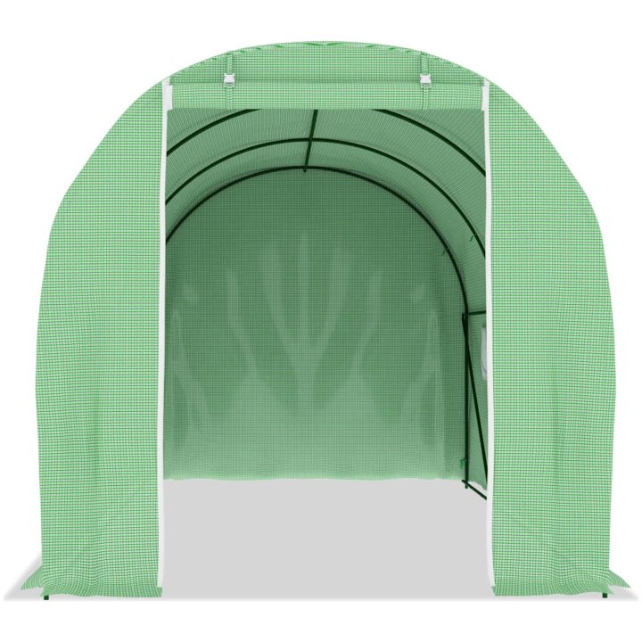 Växthus 9 m² vidaXL 450 x 200 x 200 cm – bild 3