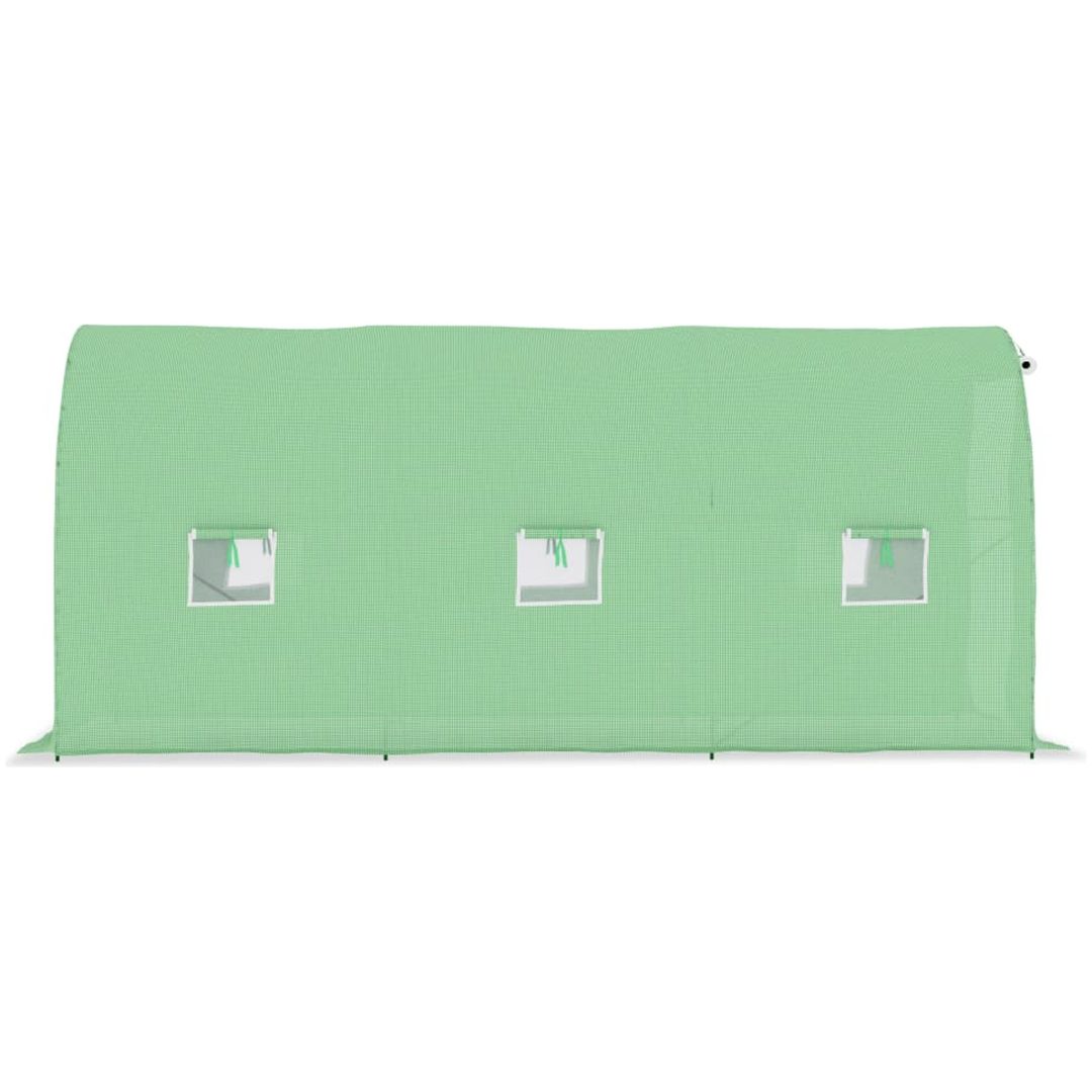 Växthus 9 m² vidaXL 450 x 200 x 200 cm – bild 4