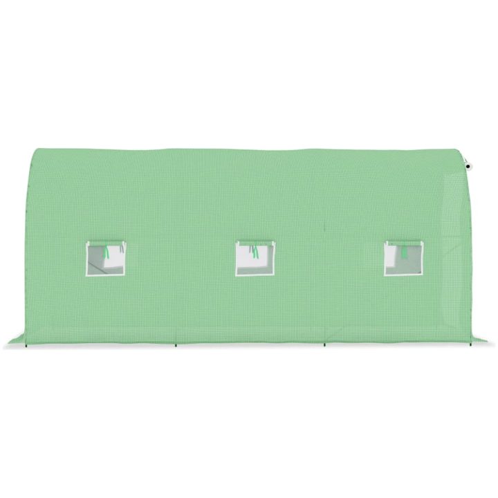 Växthus 9 m² vidaXL 450 x 200 x 200 cm – bild 4