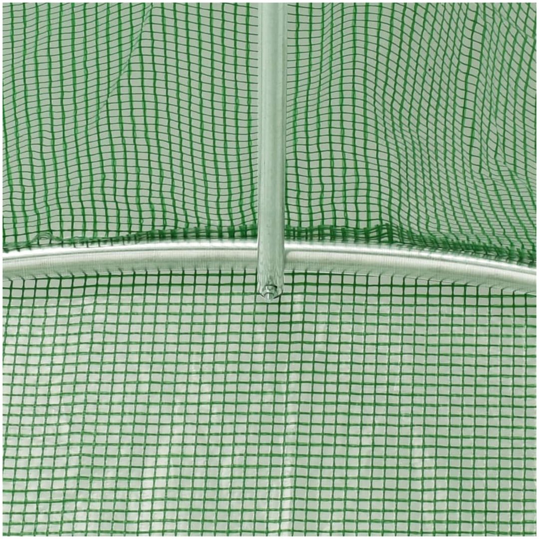 Växthus 9m² vidaXL 300 x 300 x 200 cm – bild 9