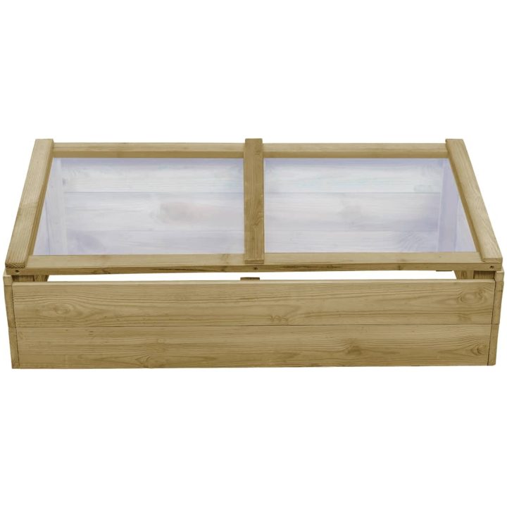 Växthus impregnerad furu vidaXL 100 x 50 x 35 cm – bild 2