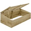 Växthus impregnerad furu vidaXL 100 x 50 x 35 cm – miniatyr 4