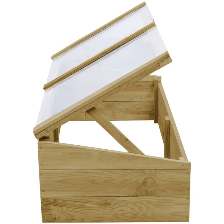 Växthus impregnerad furu vidaXL 100 x 50 x 35 cm – bild 5