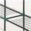 Växthus med 8 hyllor vidaXL 143 x 143 x 195 cm – miniatyr 7