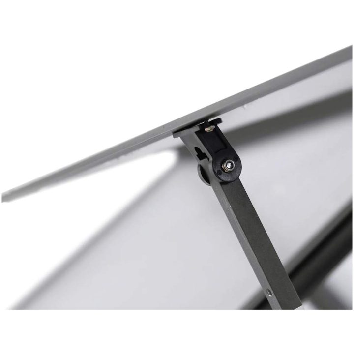Växthus med ram antracit aluminium vidaXL 169 x 169 x 202 cm – bild 8