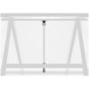 Växthus med ram silver aluminium vidaXL 224 x 169 x 195 cm – miniatyr 9