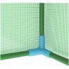 Växthus med stålram 0,5 m² 1x0,5x1,9 m vidaXL – miniatyr 9