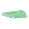 Växthus med stålram grön 144 m² vidaXL 24 x 6 x 2.85 m – miniatyr 3