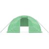 Växthus med stålram grön 24 m² vidaXL 6 x 4 x 2 m – miniatyr 4