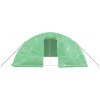 Växthus med stålram grön 30 m² vidaXL 6 x 5 x 2.3 m – miniatyr 4