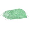Växthus med stålram grön 40 m² vidaXL 8 x 5 x 2.3 m – miniatyr 3