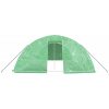 Växthus med stålram grön 40 m² vidaXL 8 x 5 x 2.3 m – miniatyr 4