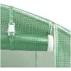 Växthus med stålram grön 48m² vidaXL 24 x 2 x 2 m – miniatyr 8