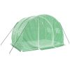 Växthus med stålram grön 6 m² vidaXL 3 x 2 x 2 m – miniatyr 3