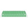 Växthus med stålram grön 60 m² vidaXL 10 x 6 x 2.85 m – miniatyr 5
