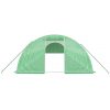 Växthus med stålram grön 64 m² vidaXL 16 x 4 x 2 m – miniatyr 4