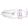 Växthus med stålram grön 80 m² vidaXL 16 x 5 x 2.3 m – miniatyr 12